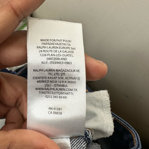 Lauren Ralph Lauren Women’s High-Rise Skinny Ankle Jean size 8P - Picture 6 of 12